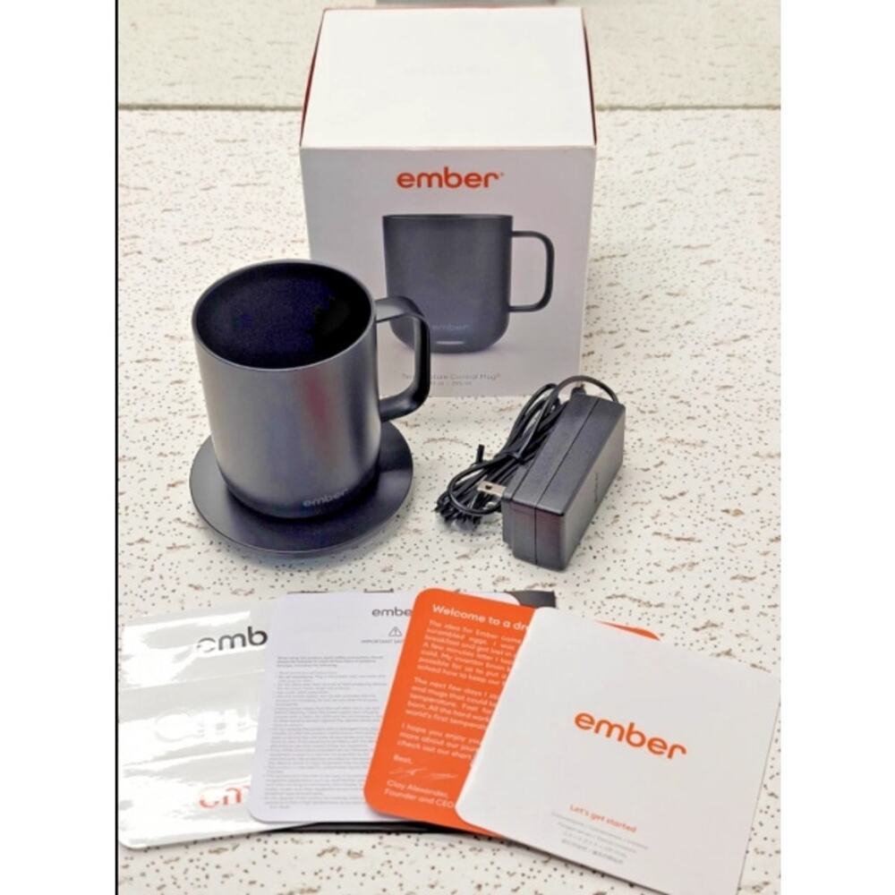 Ember Temperature Control Smart Mug 2, 10 Oz, App-Controlled Heated Coffee Mug
